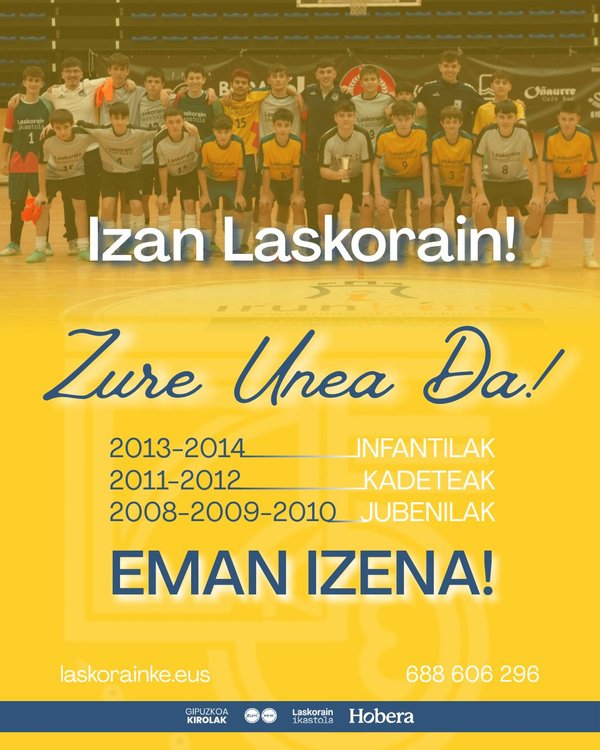 26/27 denboraldirako izen-emateak zabalik!