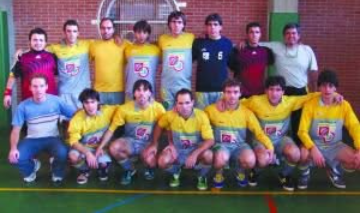 2009-2010 · Nazional B taldea, Lasarten jokatutako partida baten ondoren.
